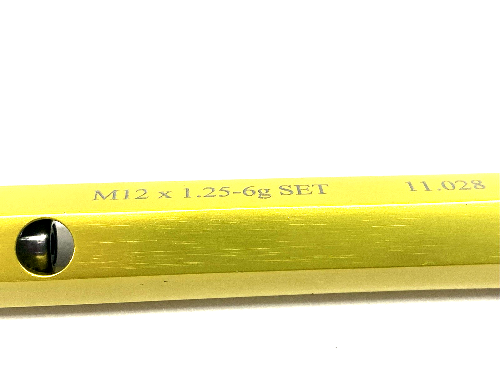 Vermont Gage M12 x 1.25-6g SET Thread/Plug Gage, GO PD 11.160, NOGO PD 11.028 - Maverick Industrial Sales