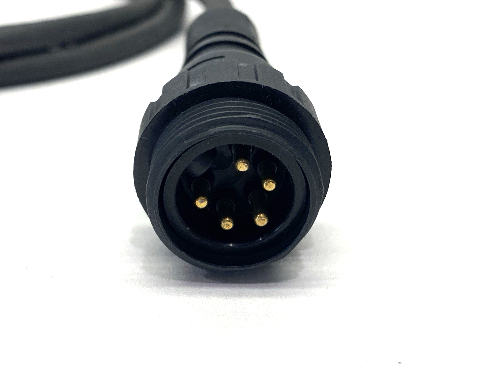 0935 253 103/1M Double Ended Cordset w/ 7/8" Male 5-Pole to M12 Female Connector - Maverick Industrial Sales