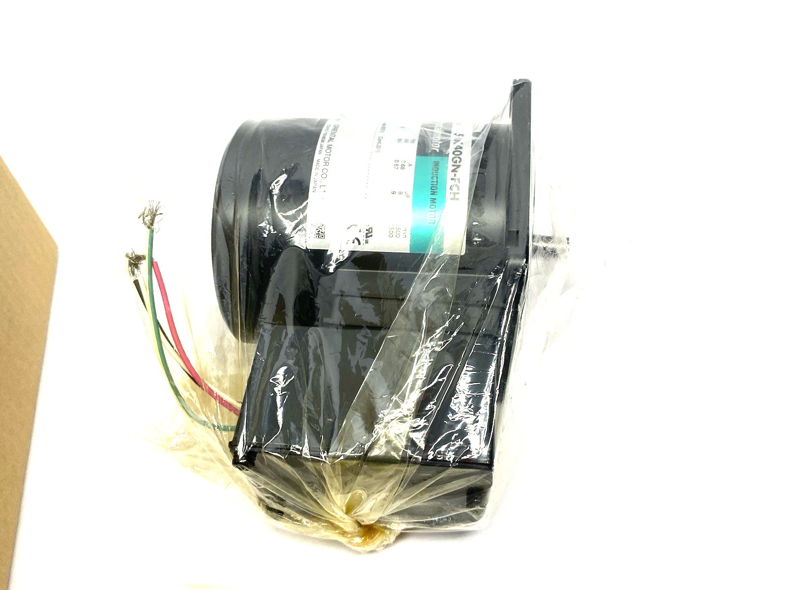 5IK40GN-FCH | Oriental Motor World K Series Pinion Shaft Induction Motor 40W - New – Open box - Maverick Industrial Sales