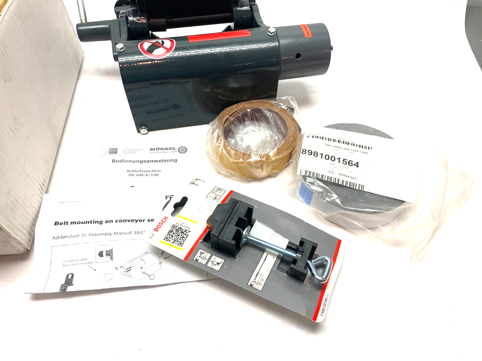Bosch Rexroth 3842510684 Beveling/Grinding Tool ESM5, Müssel PG-GM-V/130 870031 - Maverick Industrial Sales