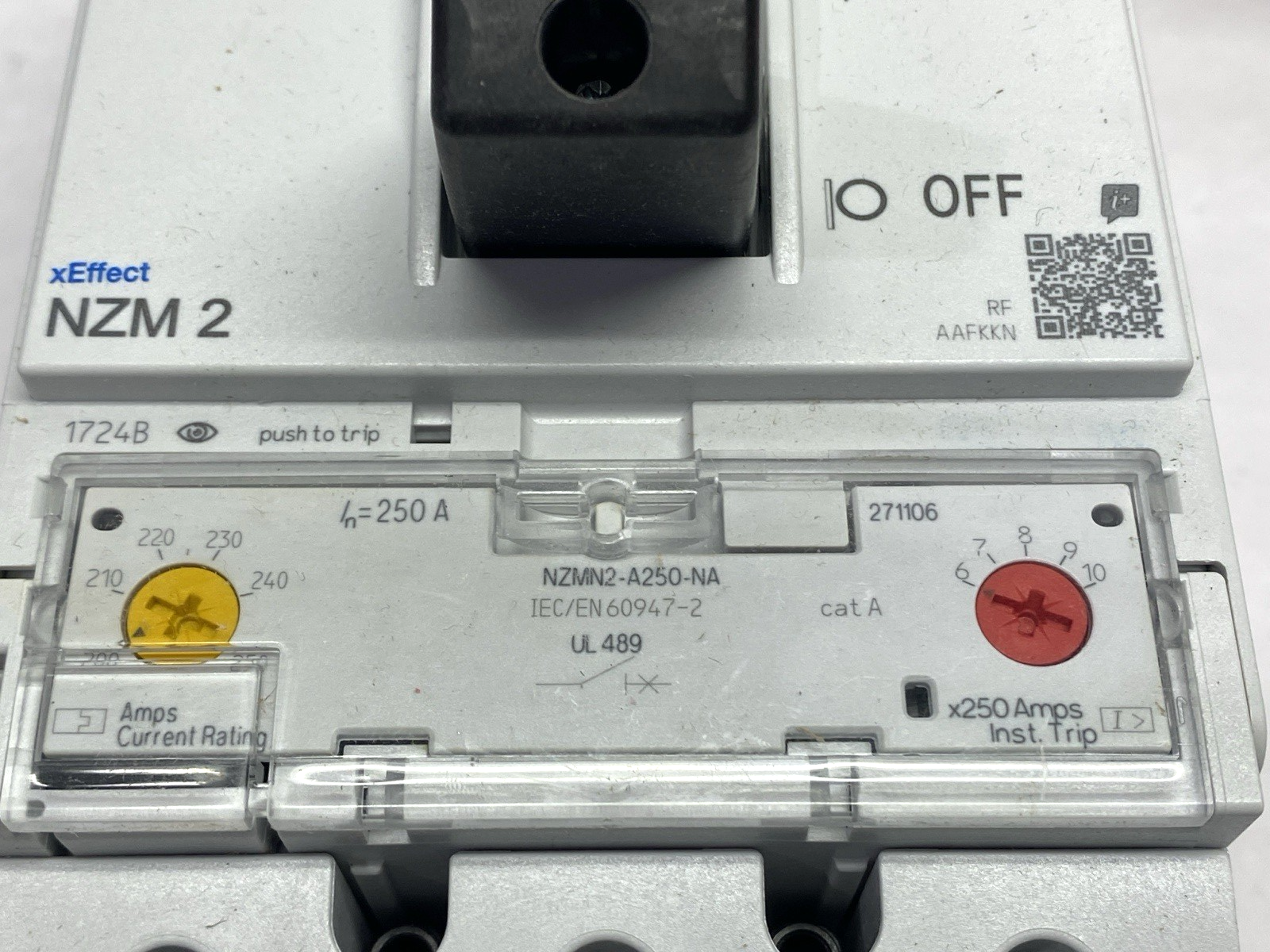Eaton NZMN2-A250-NA Molded Case Circuit Breaker 3-Pole 250A - Maverick Industrial Sales