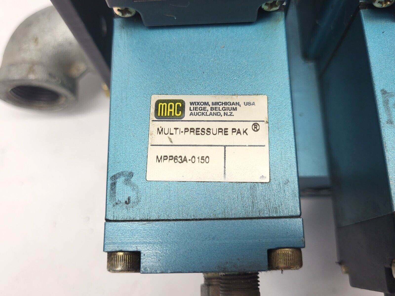 Mac Valves PR63D-13BA-9 Regulator Valve w/ 6316D-611-PM-501DA9 PME-501DAAG - Maverick Industrial Sales