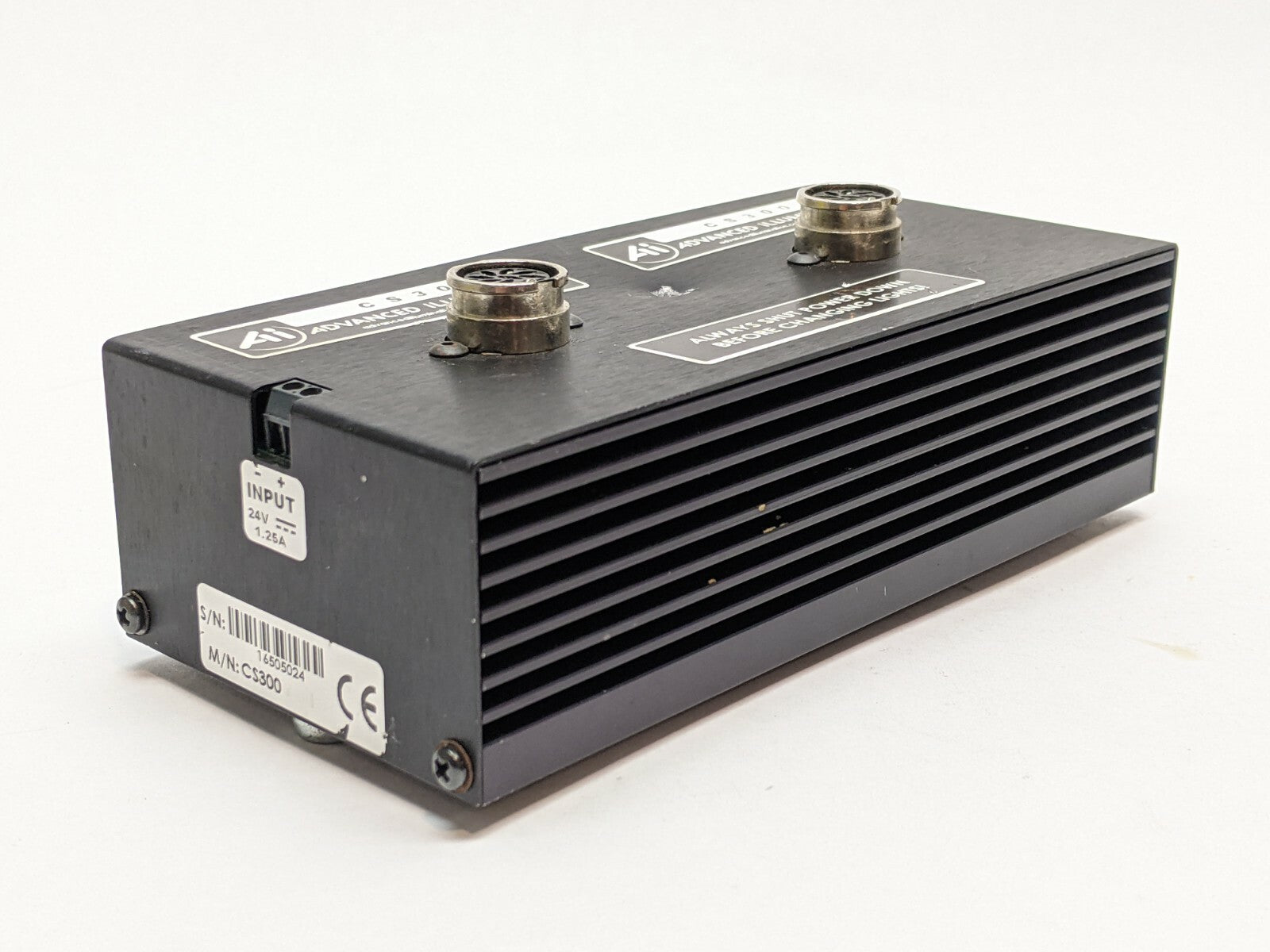 Advanced Illumination CS300 LED Lighting Power Supply / Controller - Maverick Industrial Sales