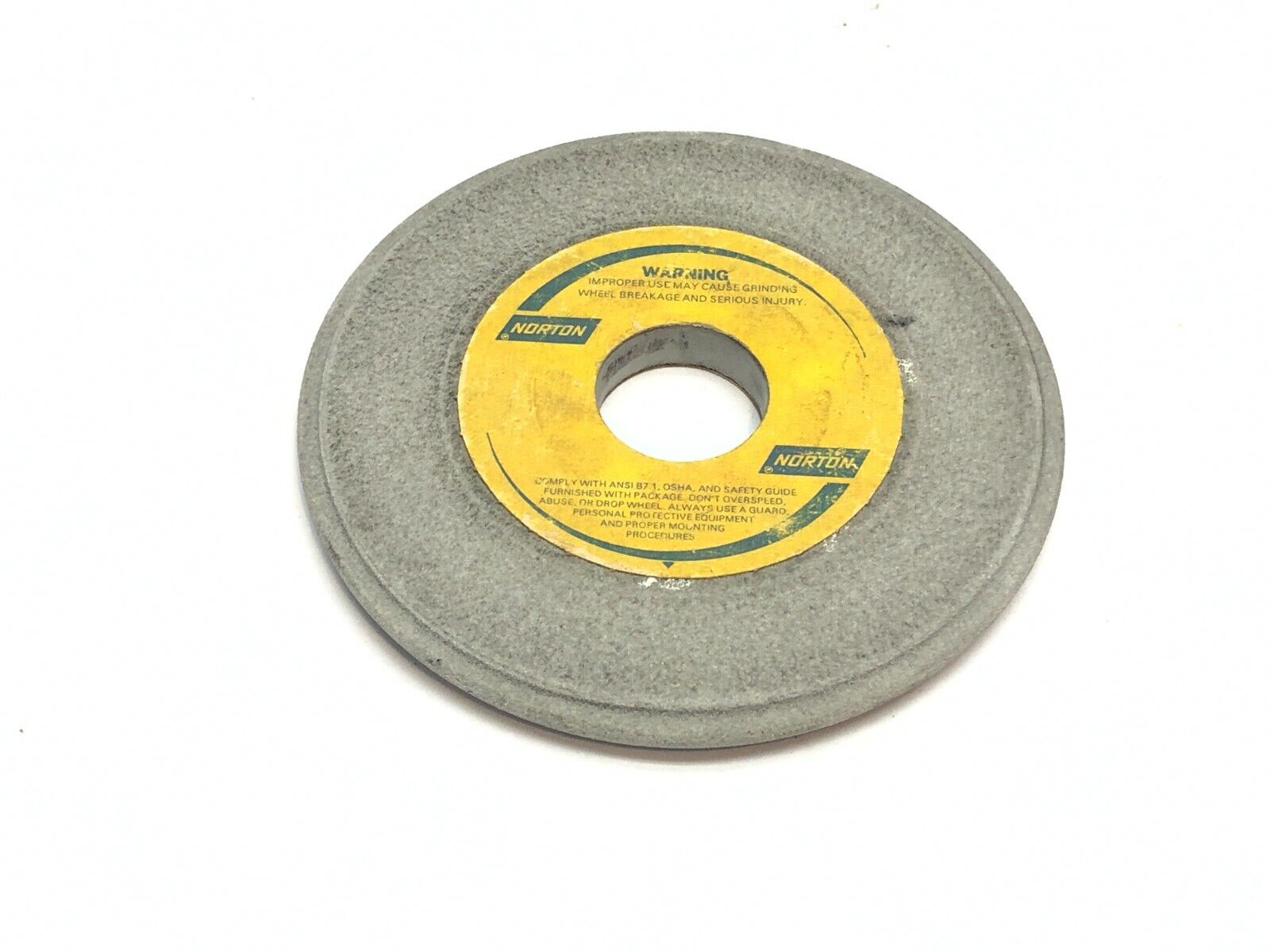 Norton 32A80-H8VBE Grinding Wheels 1-1/4" Bore 3600 RPM LOT OF 2 - Maverick Industrial Sales
