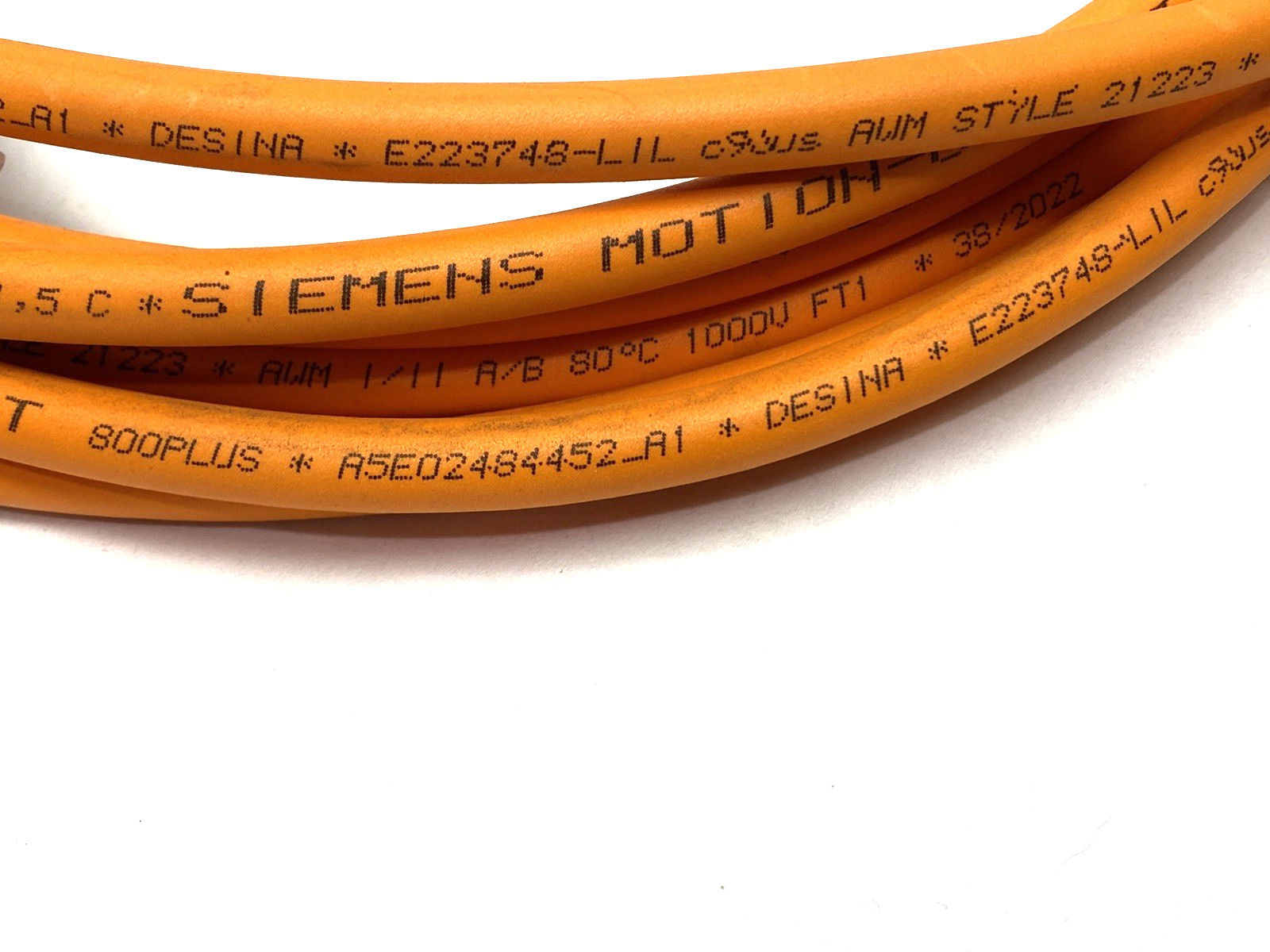 Siemens 6FX8002-5CA05-1AF0 Motion Connect 800PLUS Power Cable M23 5m - Maverick Industrial Sales