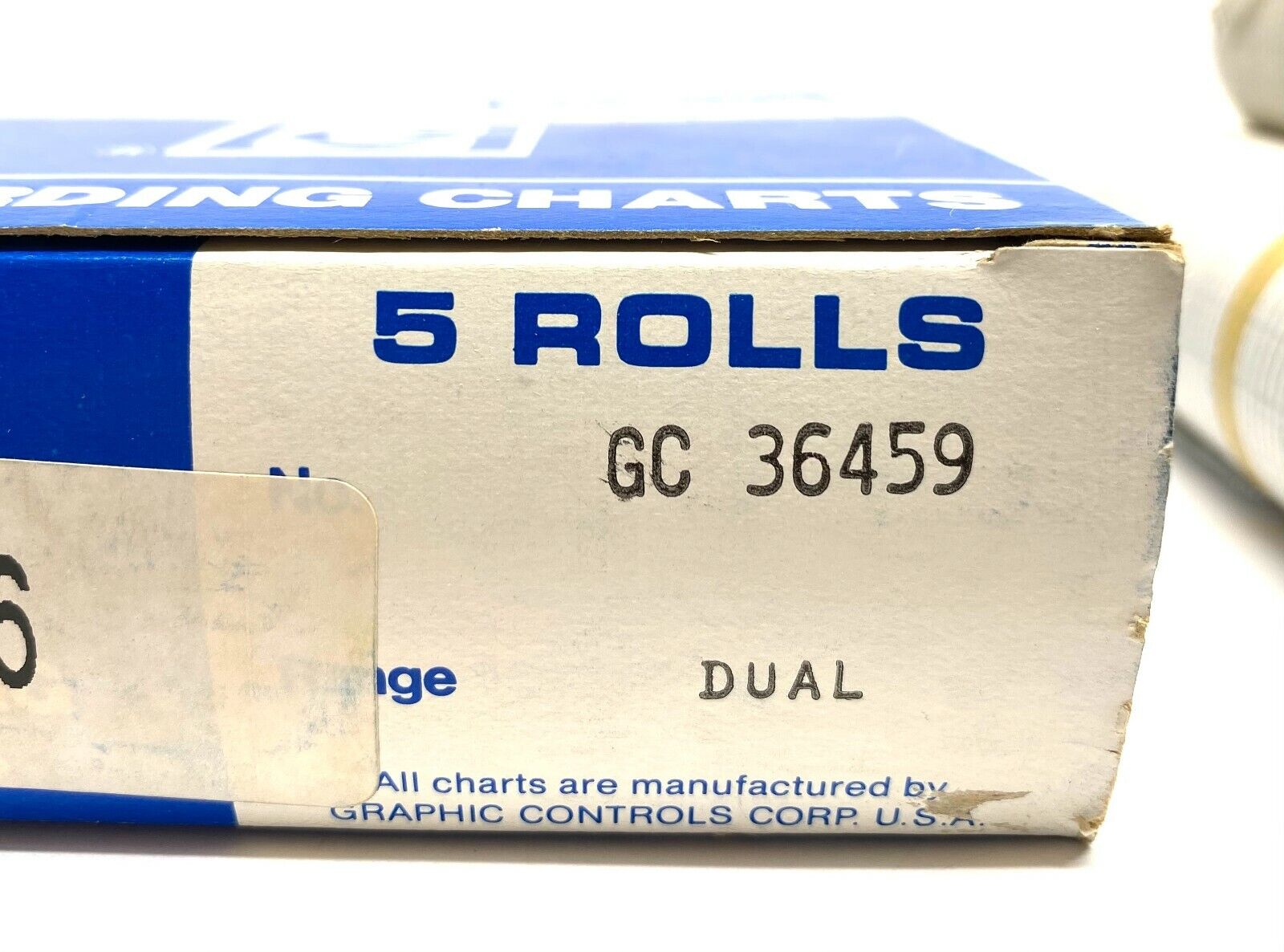 Graphic Controls GC 36459 Recording Charts Dual Range PKG OF 5 - Maverick Industrial Sales
