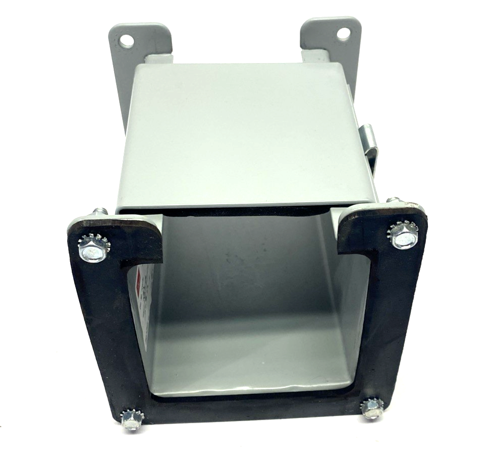 Hoffman F44L06 Wireway Straight Section Lay-in Hinged Cover, 4"x4"x6" Gray 18240 - Maverick Industrial Sales