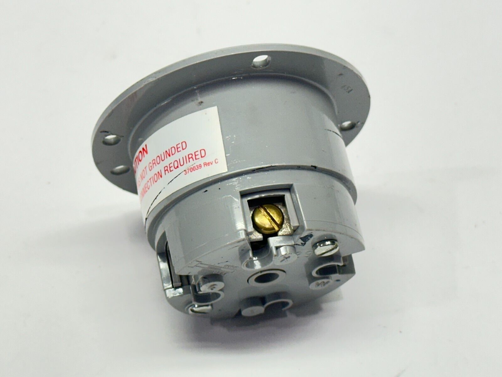 Pass & Seymour L1430-FI Flanged Locking Inlet Connector 30A 250V - Maverick Industrial Sales