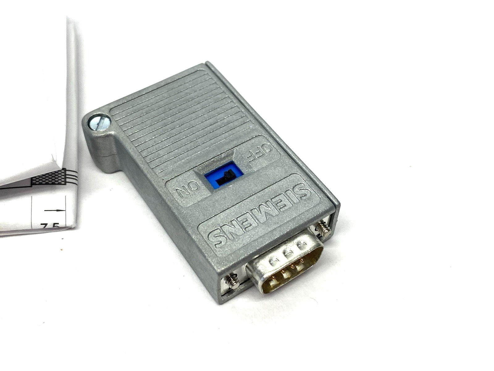 Siemens 6GK1500-0EA02 PROFIBUS Bus Connector with Axial Cable Outlet - Maverick Industrial Sales