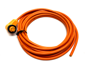 RKW 50-04/5 M, 13765, RKW50-04/5M | Lumberg RKW 50-04/5 M 7/8" Power Cordset Right Angle Female 5-Pin 5m 13765 - New – Open box