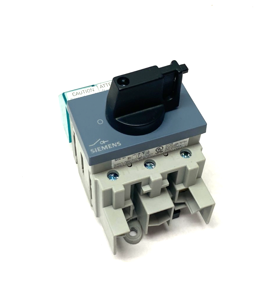 Siemens 3LD5000-0TK11 SENTRON Main Disconnect Switch 3-Pole - Maverick Industrial Sales