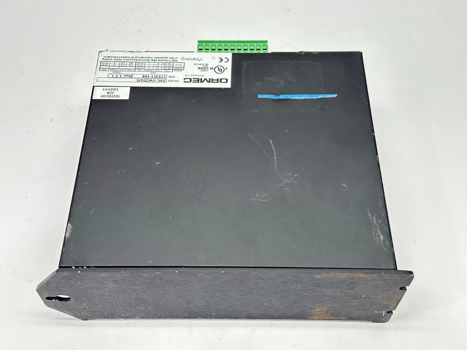 Ormec SAC-SW203/E REV 1.1.1 Servowire Servo Motor Drive Controller Encoder - Maverick Industrial Sales