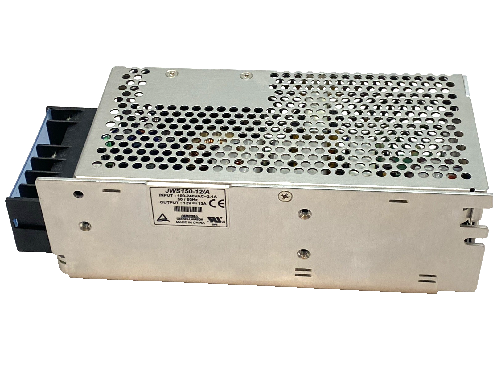 Lambda JWS150-12/A Power Supply 12V, 13A, 156W Enclosed - Maverick Industrial Sales