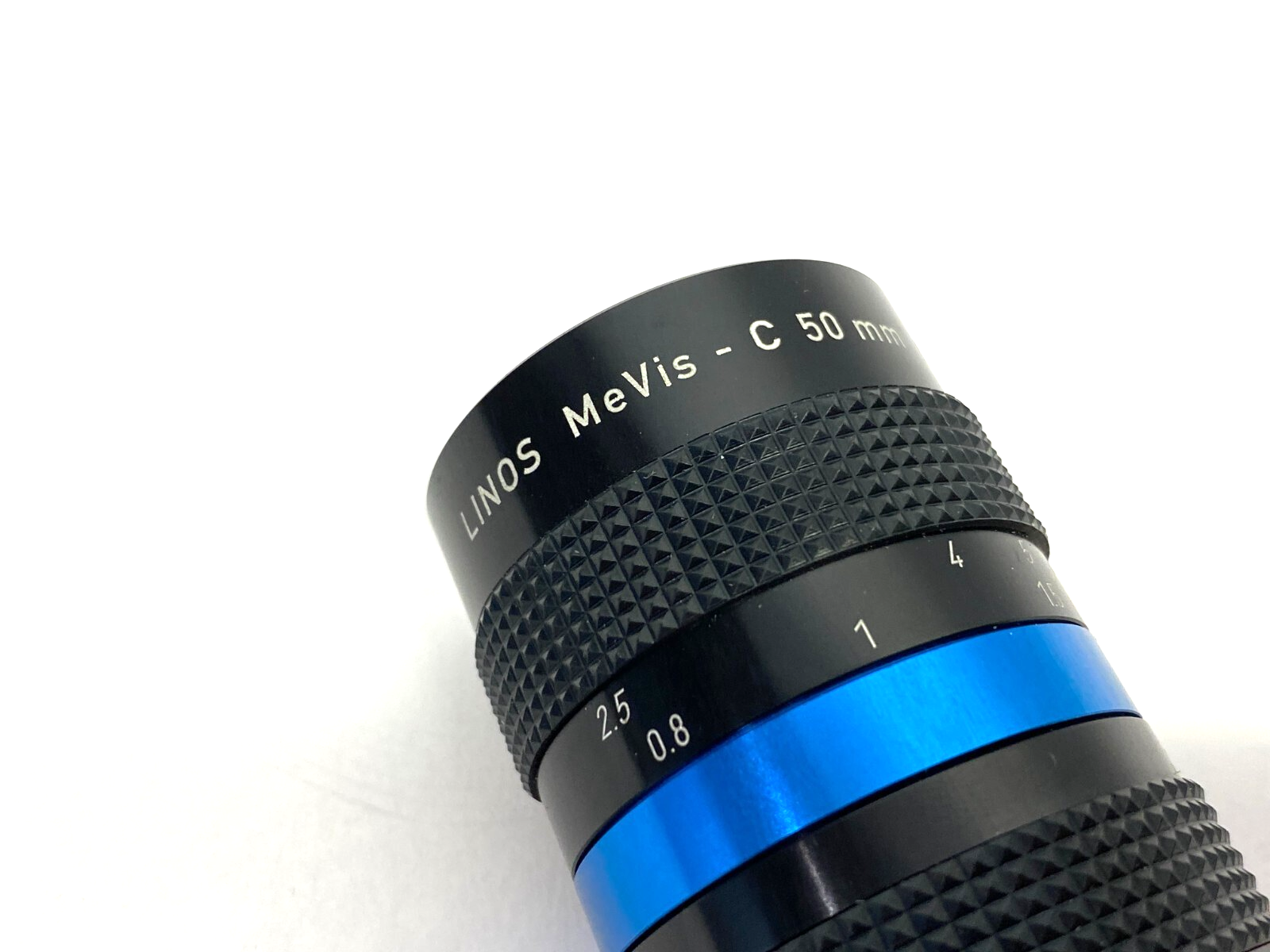 Linos MeVis C-Mount Adjustable Focus Lens 50mm f/1.8 - Maverick Industrial Sales