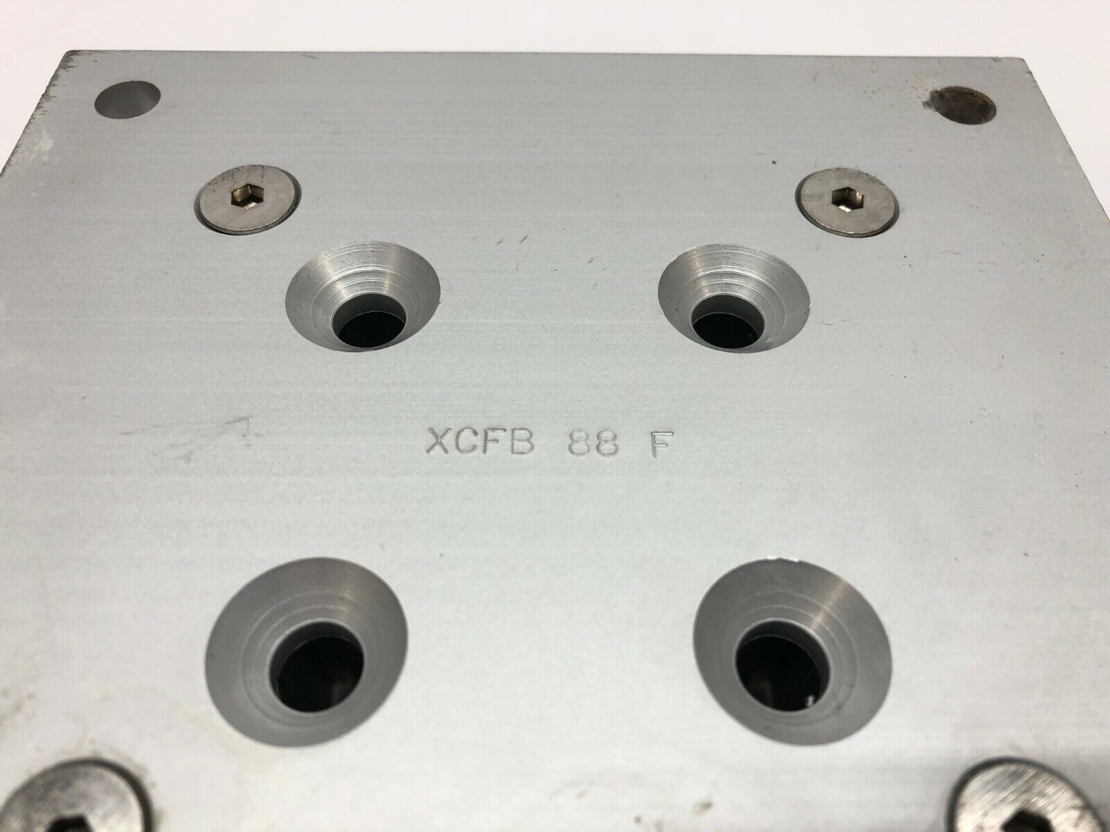 Flexlink XCFB 88 F Aluminum Conveyor Base Plate Leg Foot - Maverick Industrial Sales