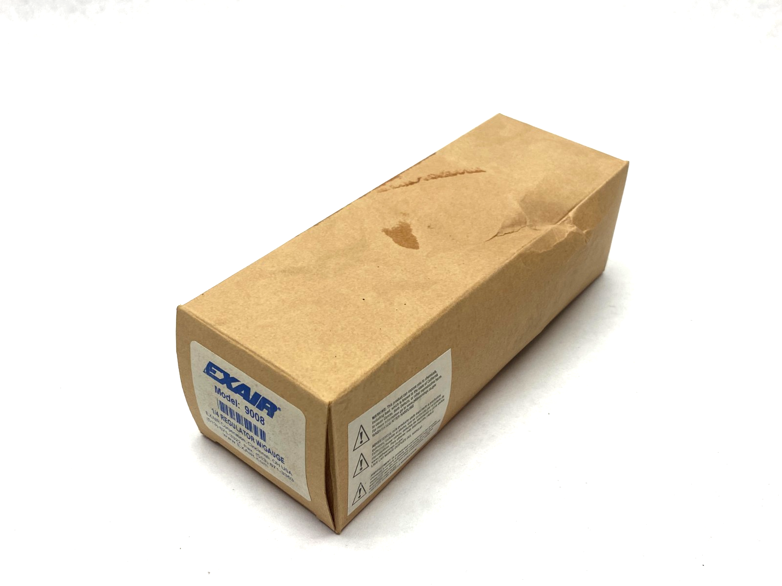 Exair 9008 Pressure Regulator 1/4" NPT w/ Gauge & Bracket - Maverick Industrial Sales
