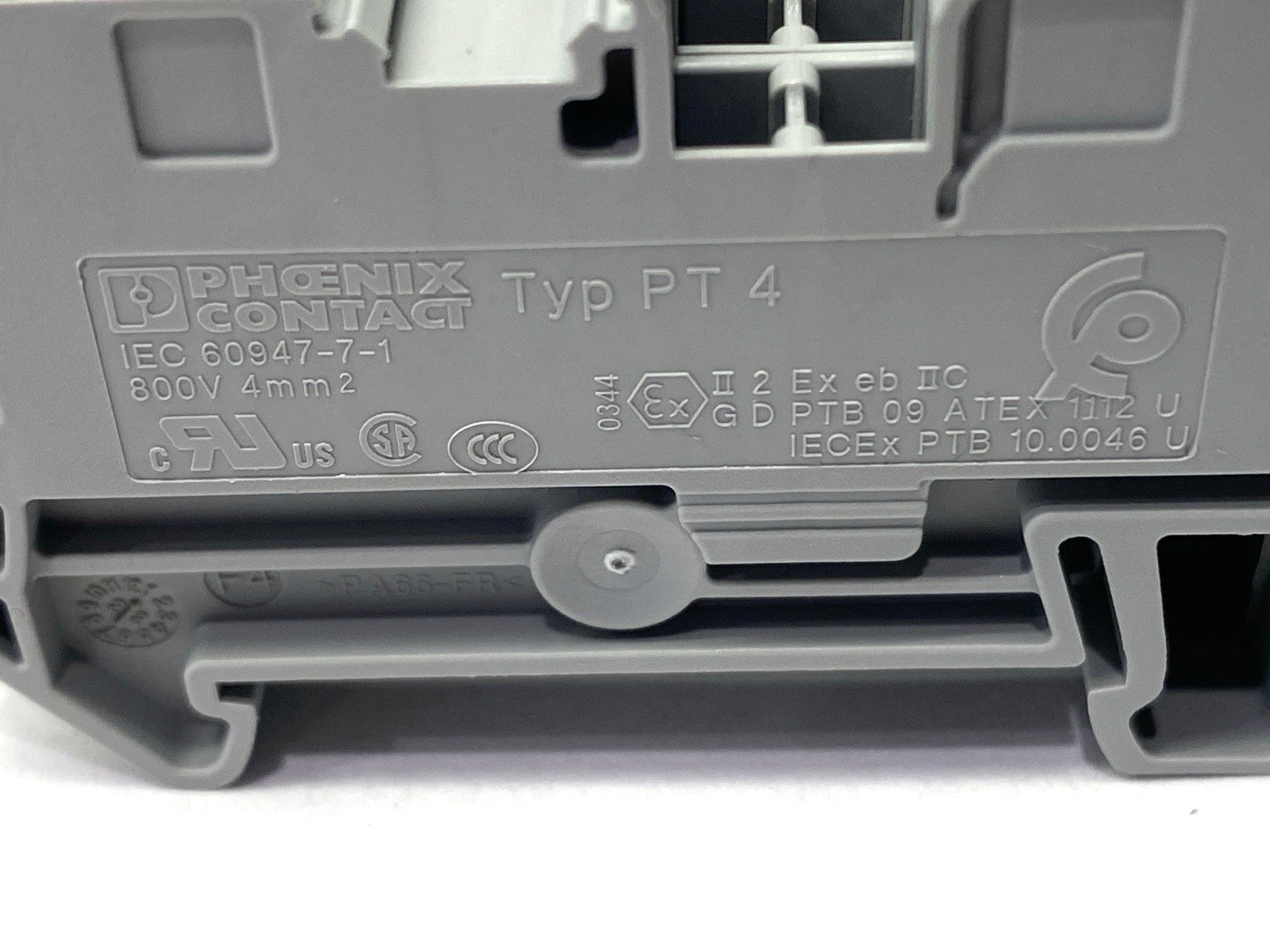 Phoenix Contact PT 4 Feed-Through Terminal Block 3211757 LOT OF 6 - Maverick Industrial Sales