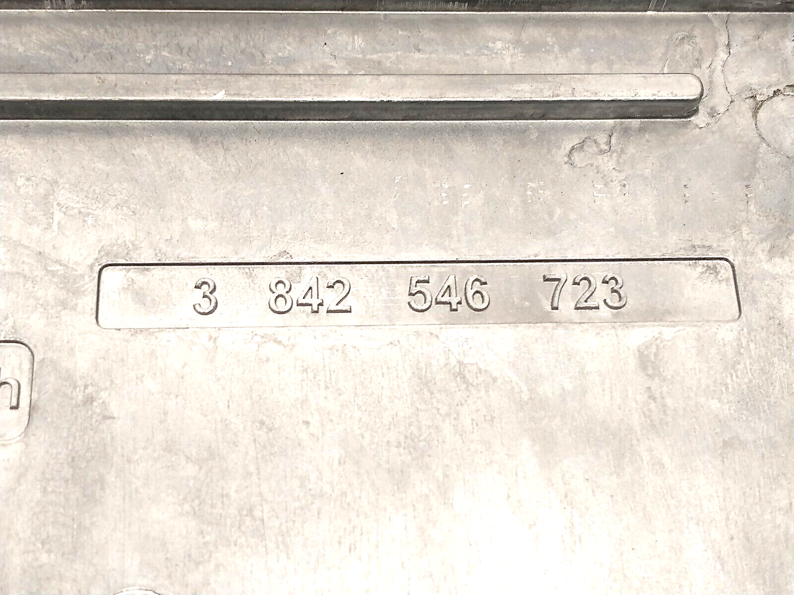 Bosch Rexroth 3842546723 AS 2/C Drive Unit Cover Plate Right Elements TS 2 VPLUS - Used - Maverick Industrial Sales