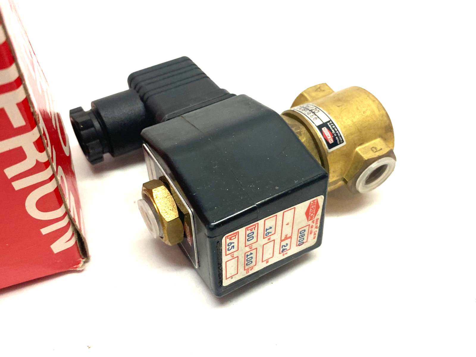 Herion 9330800 Solenoid Valve 24VDC 1/4" NPT - Maverick Industrial Sales