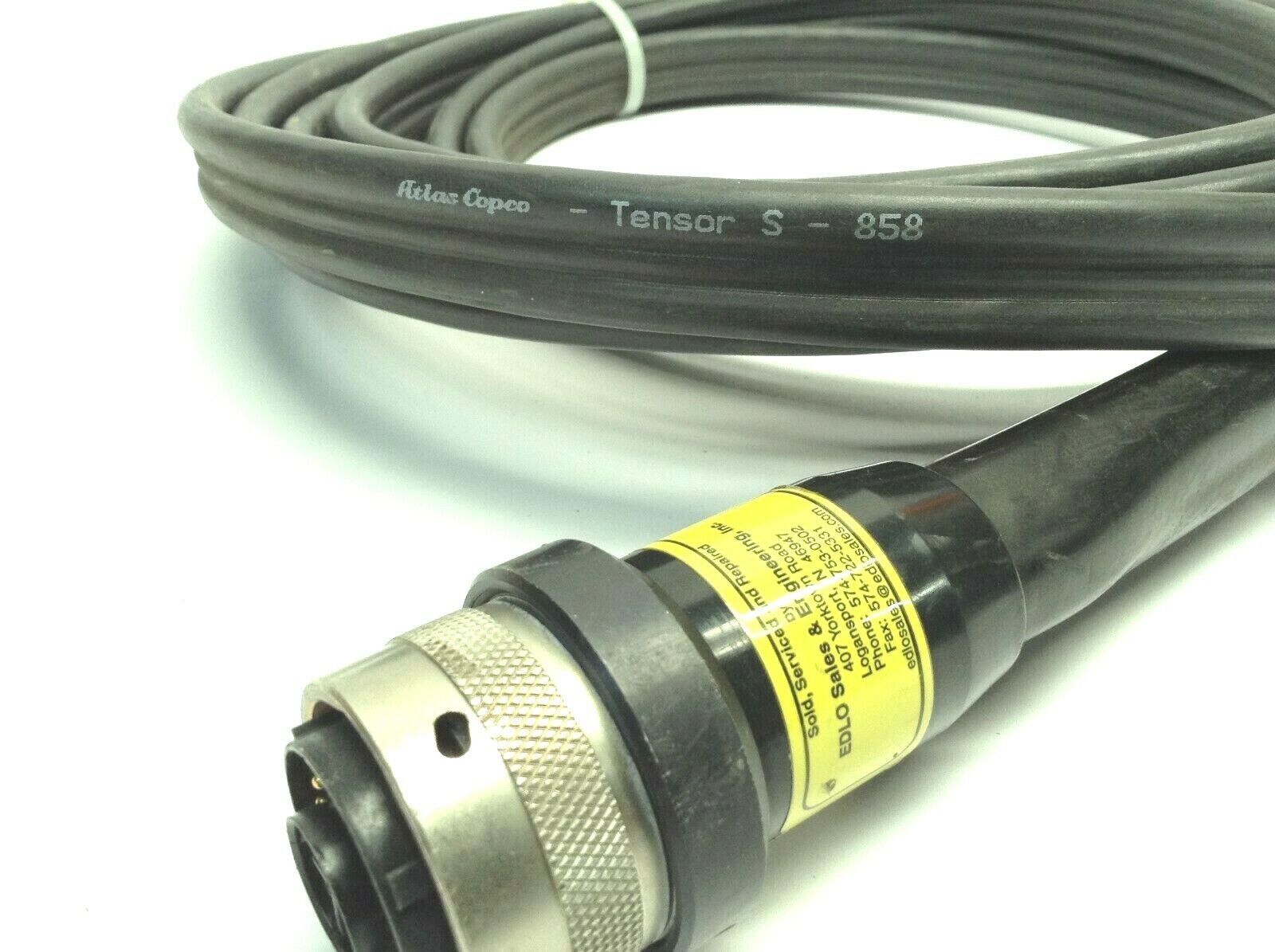 Atlas Copco 4220100705 Tensor S 858 Cable for Handheld Tool Nutrunner - Maverick Industrial Sales