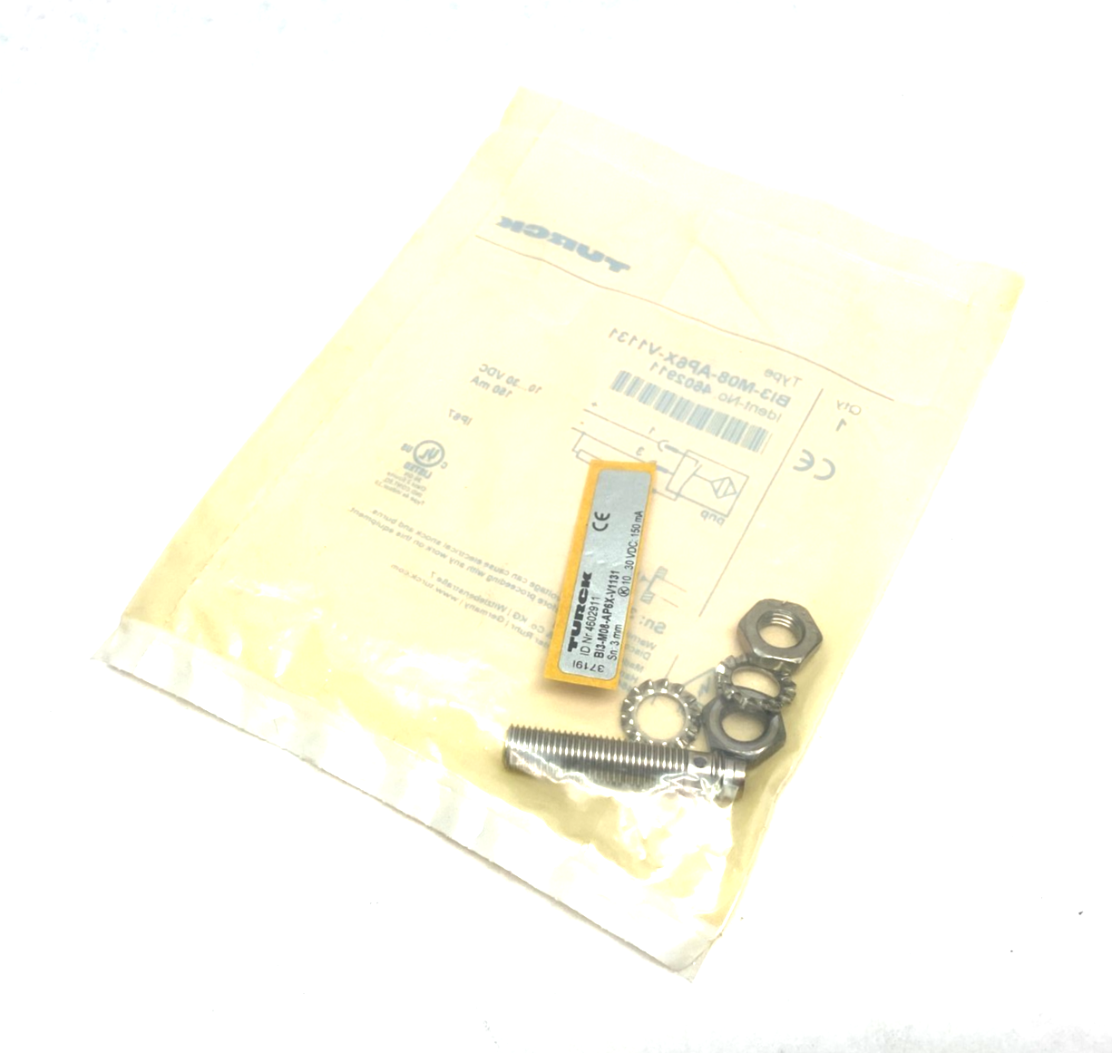 Turck BI3-M08-AP6X-V1131 Inductive Proximity Sensor 4602911 - Maverick Industrial Sales