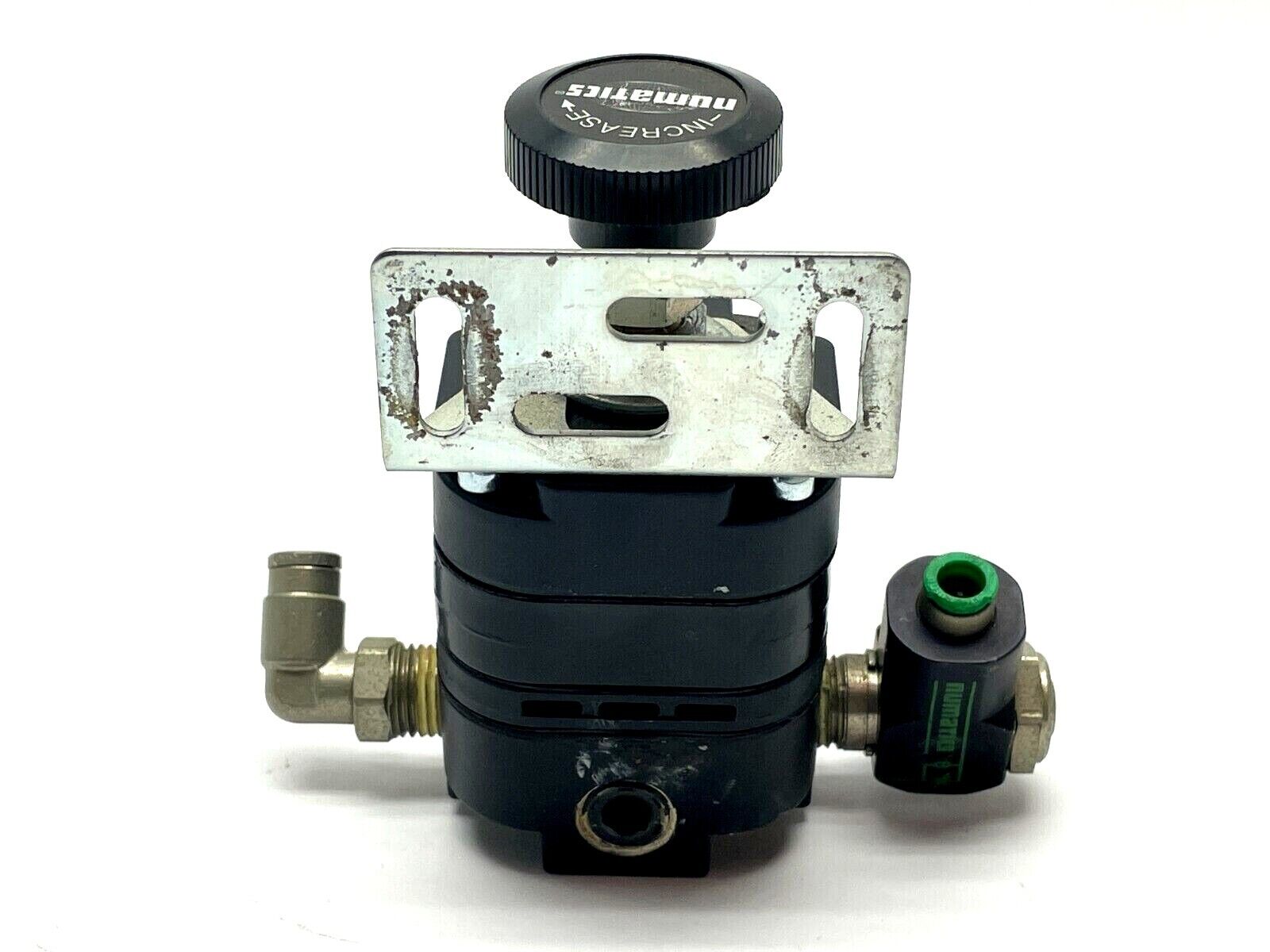 Numatics R800-02F Precision Regulator 1/4" NPT w/ Gauge - Maverick Industrial Sales