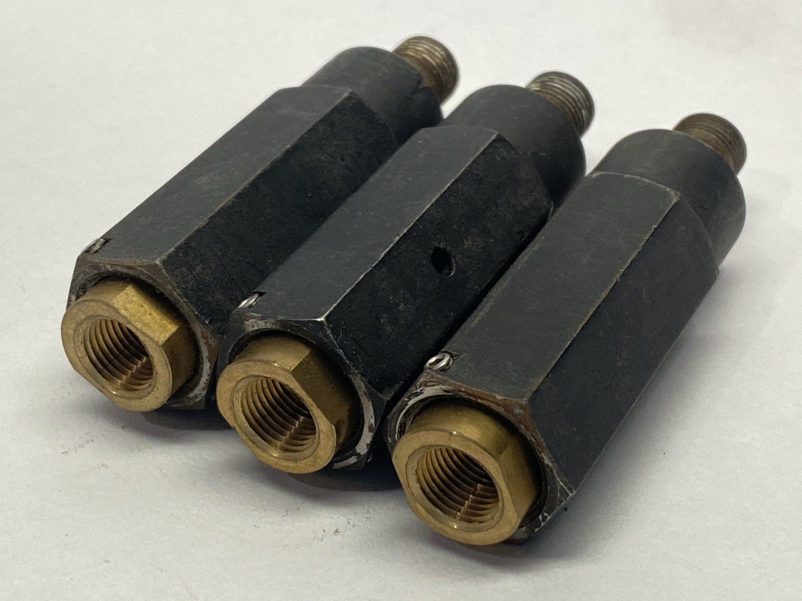 Positech 589-9018800 Brass Check Valve 1/8" NPT LOT OF 3 - Used - Maverick Industrial Sales