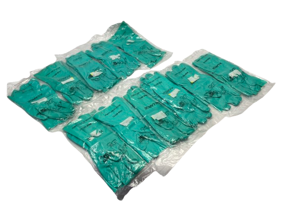 N/A | Industrial Chemical Work Gloves Nitrile X Large LOT OF 11 - New – Open box - Maverick Industrial Sales