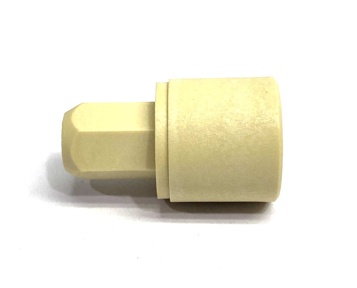 Bosch Rexroth 3842524812 Clutch Shaft Adapter D30,5X51 SW17, 17mm Hex, LOT OF 2 - Maverick Industrial Sales