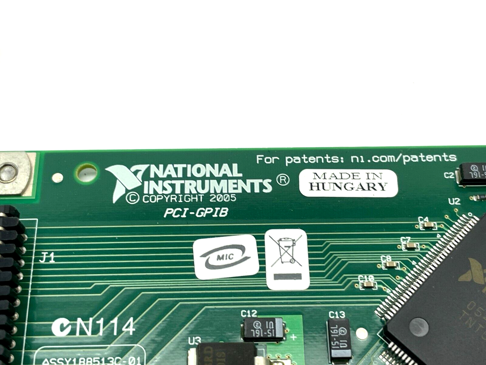 National Instruments 778032-01 PCI-GPIB Instrument Control Card 188513C-01 - Maverick Industrial Sales