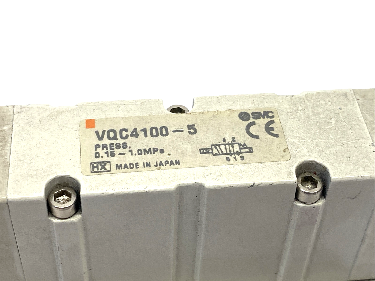 SMC VQC4100-5 Solenoid Valve & Base - Maverick Industrial Sales