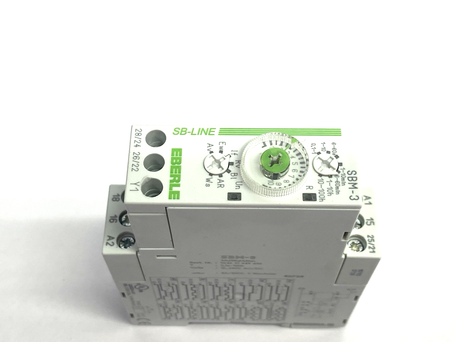 0545 51 649 820 | Eberle SB-LINE Multifunction Timer Relay SBM-3 - Used - Maverick Industrial Sales