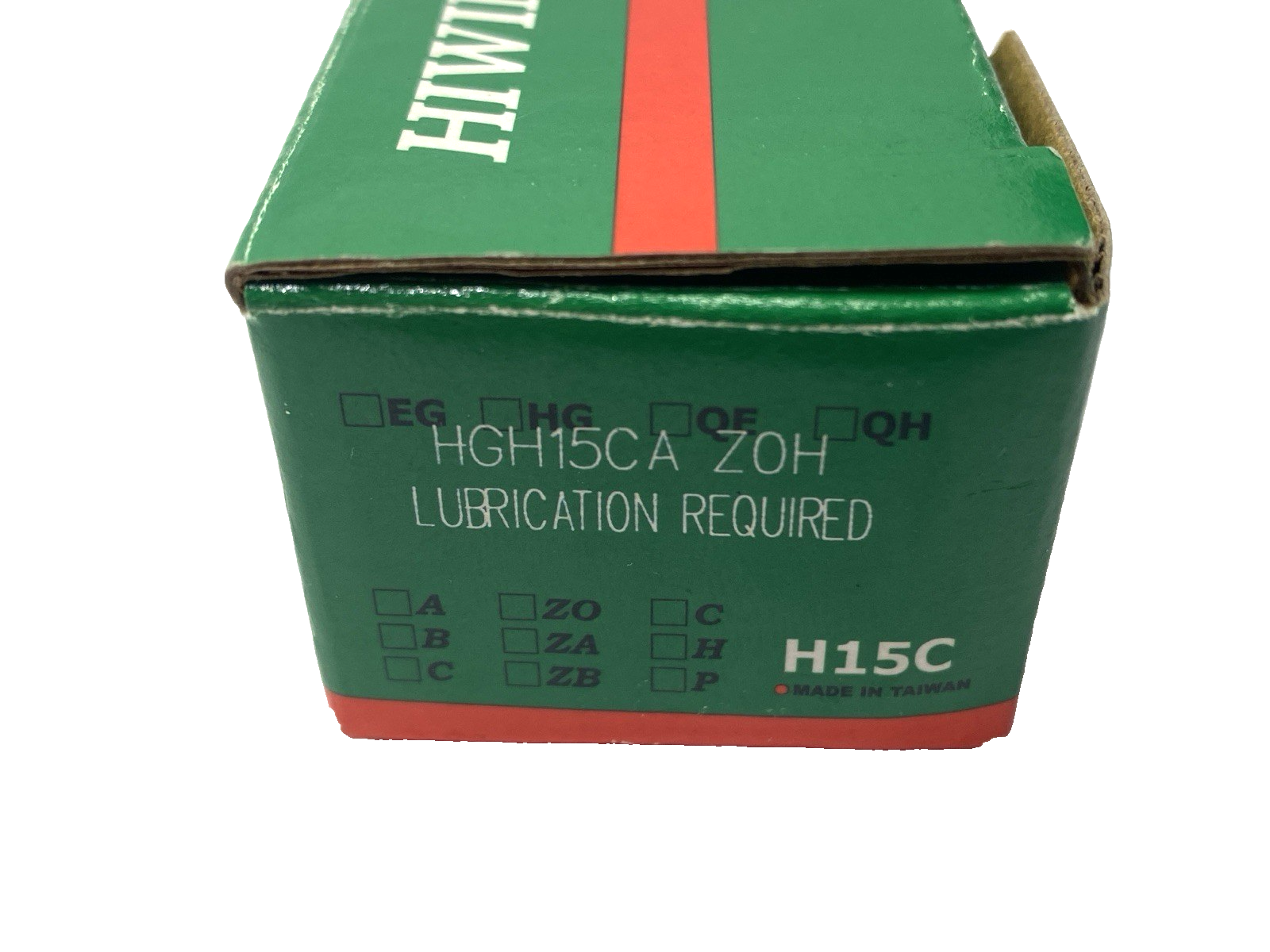 Hiwin HGH15CAZ0H Linear Guideway Block 28mm x 34mm x 61.4mm - Maverick Industrial Sales