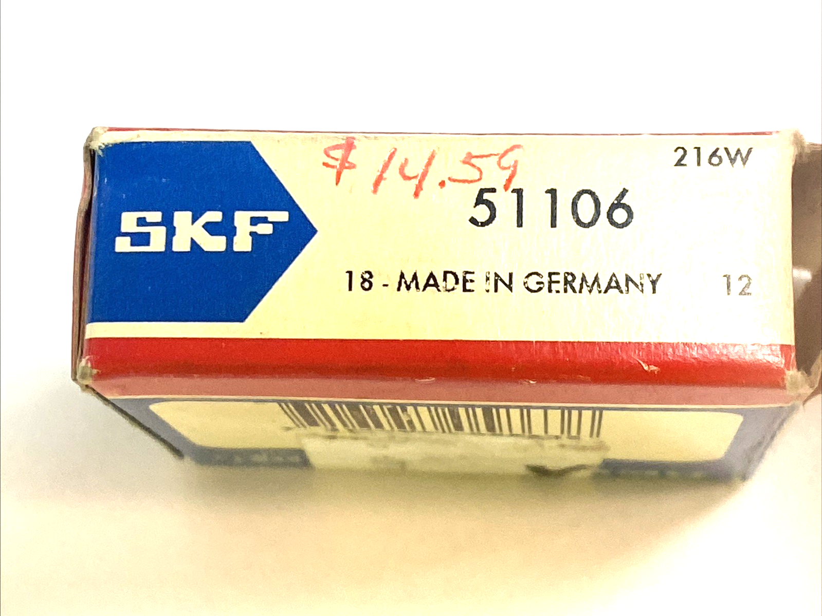 SKF 51106 Thrust Ball Bearing 30x47x11mm Single Direction Axial - Maverick Industrial Sales