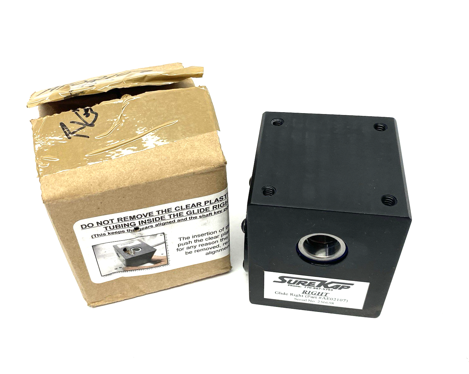 SureKap AE02107 Add-a-Shaft Leakproof Angled Gearbox RIGHT - Maverick Industrial Sales