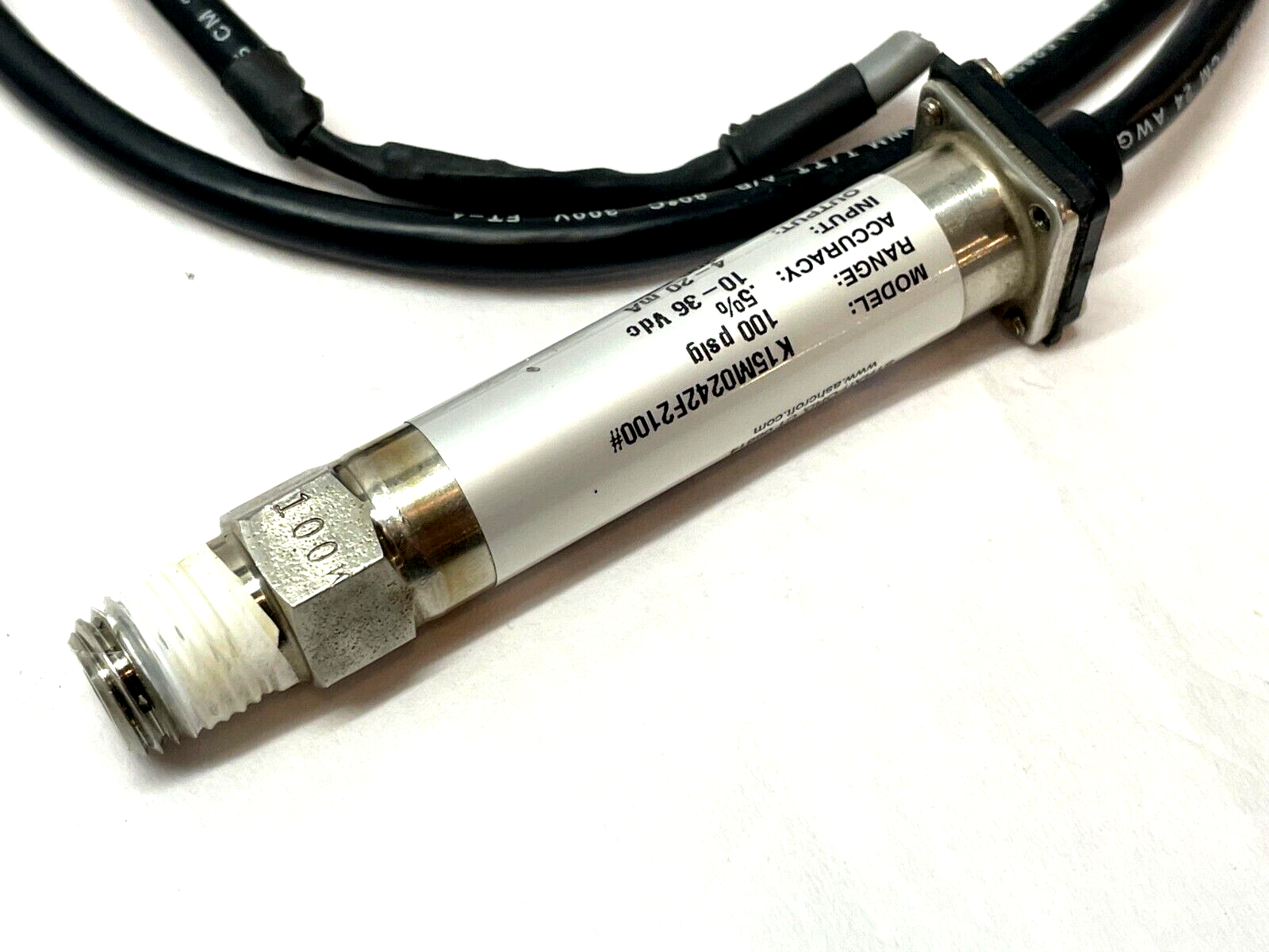 Ashcroft K15M0242F2100 Industrial Pressure Transducer - Maverick Industrial Sales