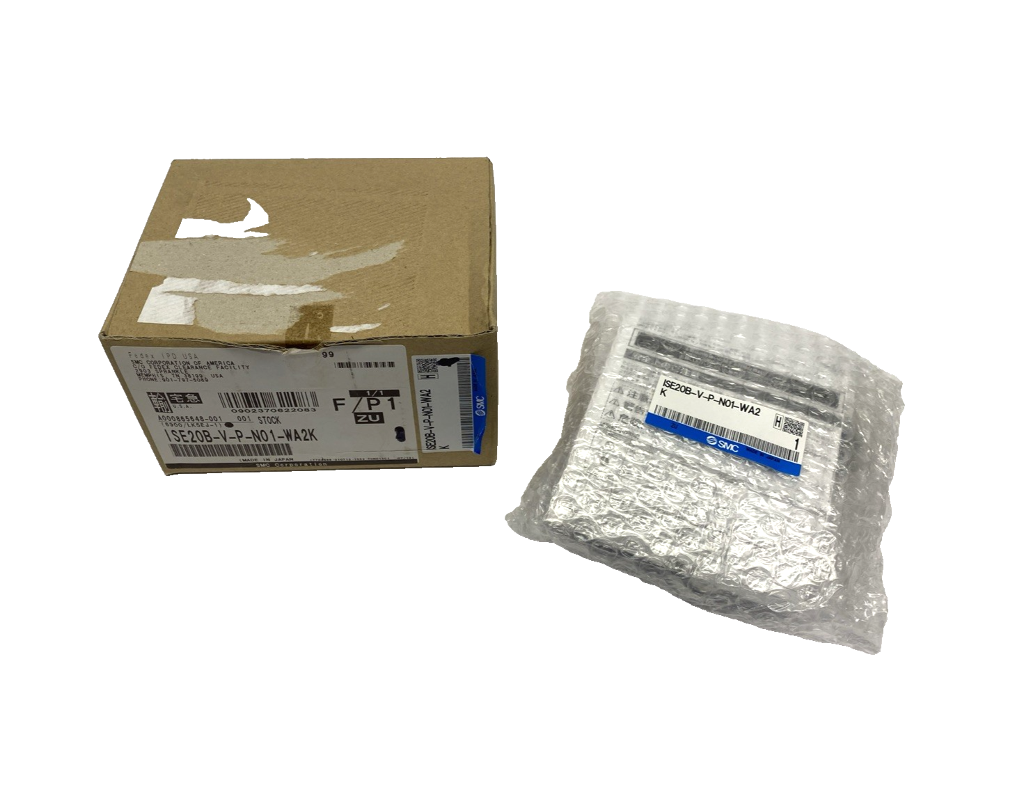 SMC ISE20B-V-P-N01-WA2K Digital Pressure Switch/Sensor - Maverick Industrial Sales