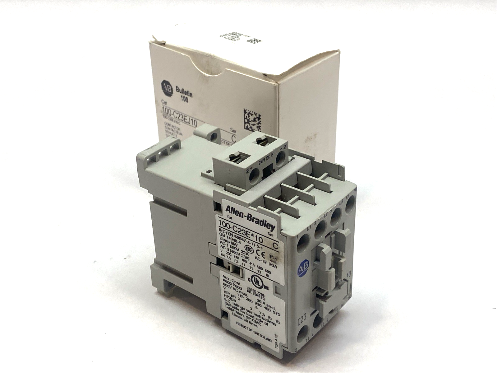 Allen Bradley 100-C23EJ10 Ser. C Contactor 24V DC 3P - Maverick Industrial Sales