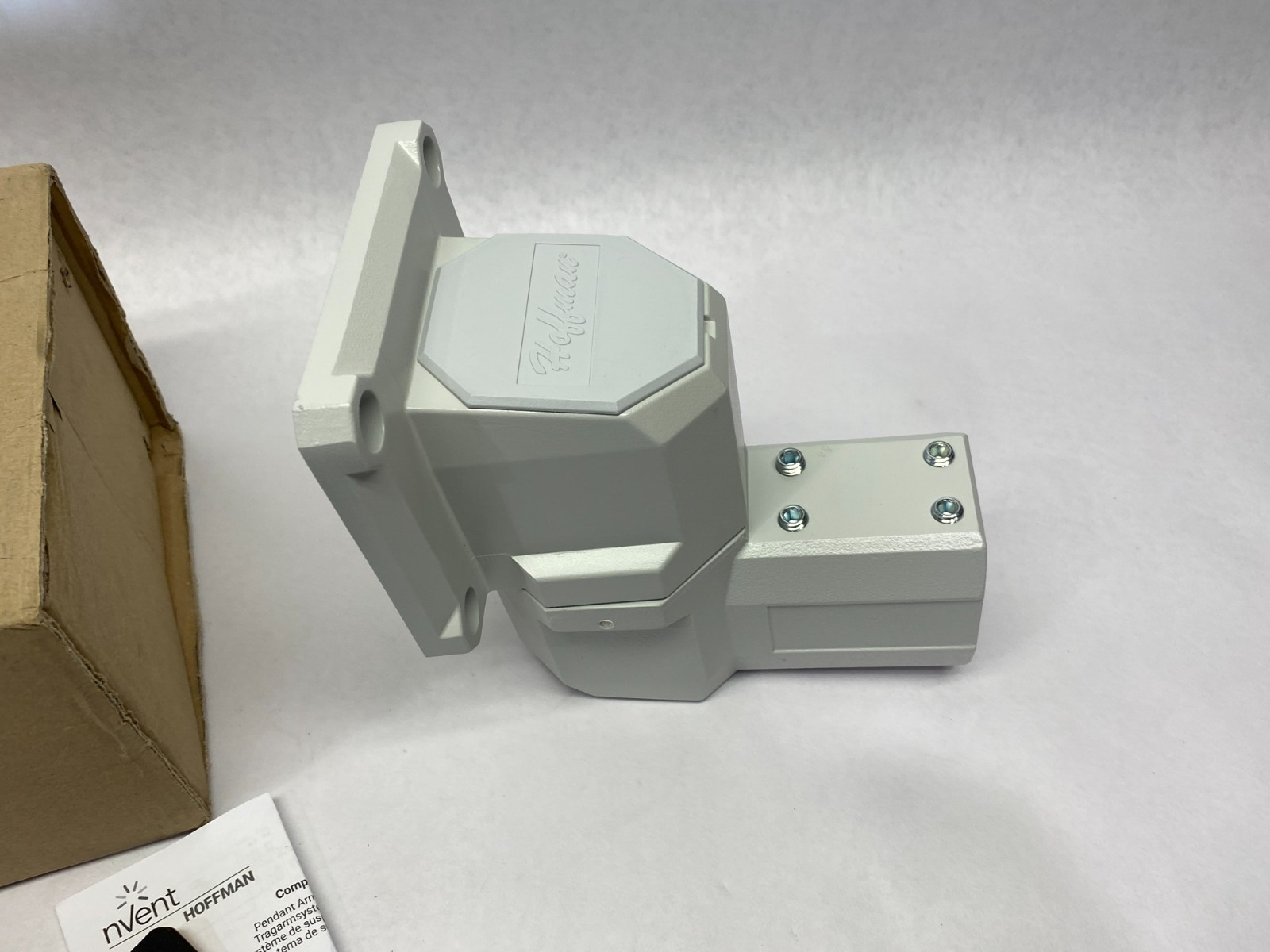 Hoffman CCS2WJHLG Compact Horizontal 2-Wall Joint Rotational White Aluminum - Maverick Industrial Sales