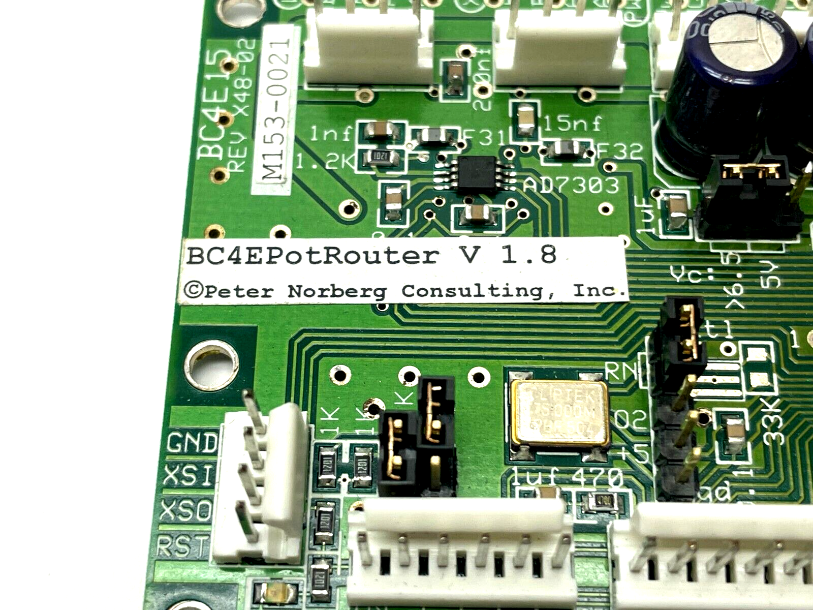 Peter Norberg BC4E1502 Rev. X48-02 IO Circuit Board - Used - Maverick Industrial Sales
