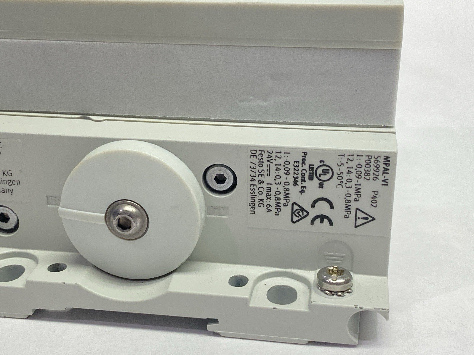 Festo 34P-MS6-SFEJBGABBCCD-UAETSBU-3K Configured Valve Manifold 569926 - Maverick Industrial Sales