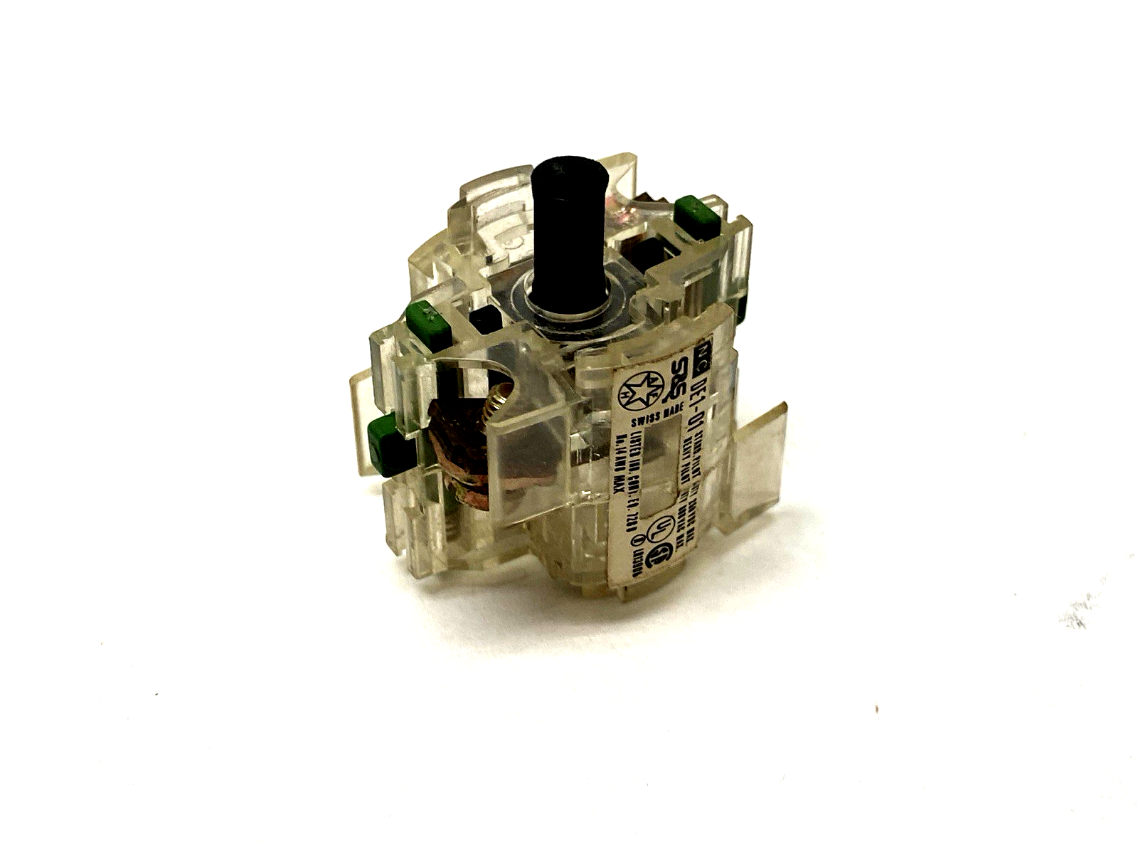 Sprecher+Schuh DE1-01 Contact Block 500V 10A - Maverick Industrial Sales