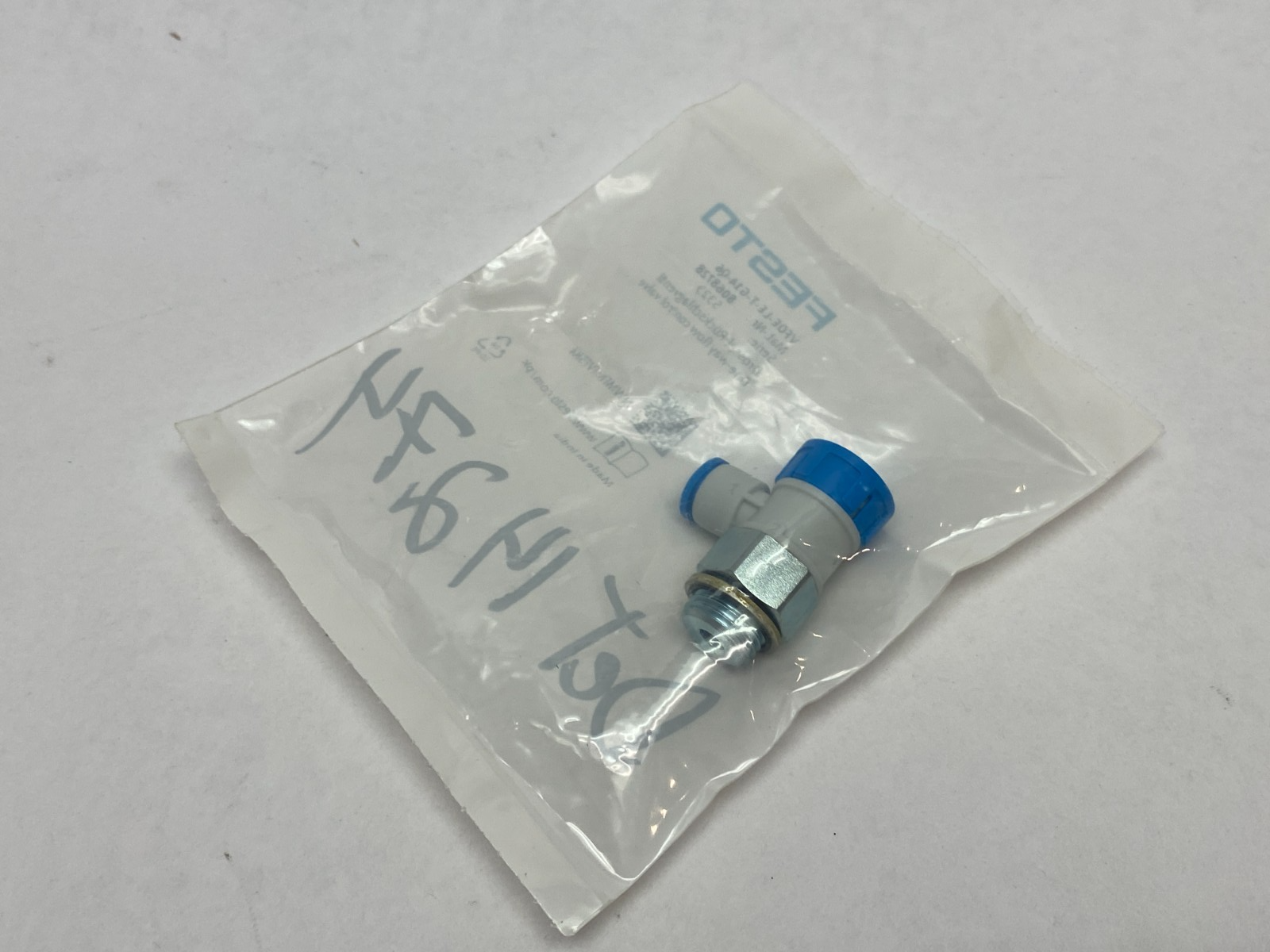 Festo VFOE-LE-T-G14-Q6 One-Way Flow Control Valve 8068728 - Maverick Industrial Sales