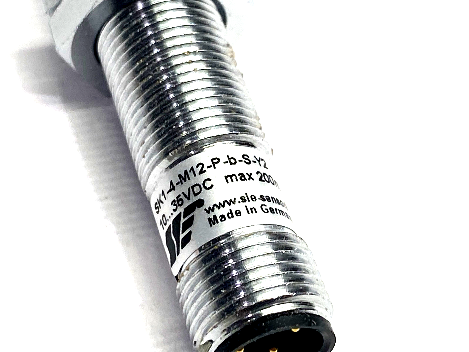 SIE Sensorik SK1-4-M12-P-b-S-Y2 Capacitive Sensor M12 06065 - Maverick Industrial Sales