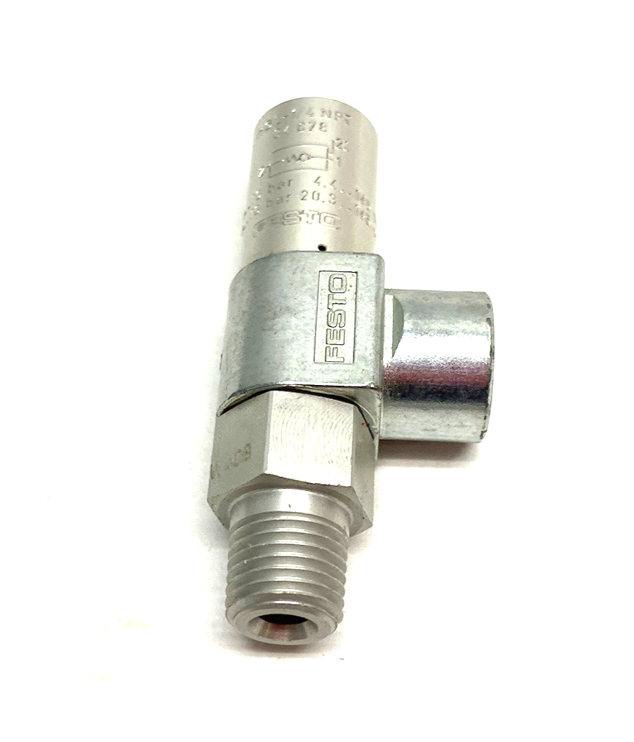 HGL-1/4-NPT | Festo Piloted Non-return Valve 1/4" NPT Connection 34878 - New – Open box - Maverick Industrial Sales