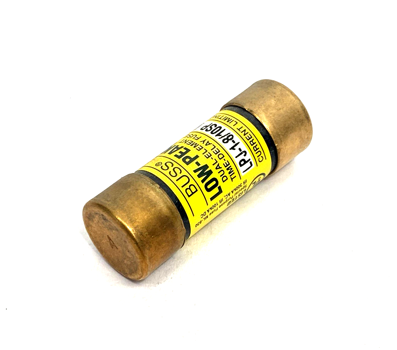 Bussmann LPJ-1-8/10SP Class J Current-Limiting Fuse, 1.8A 600VAC 300VDC LOT OF 4 - Maverick Industrial Sales