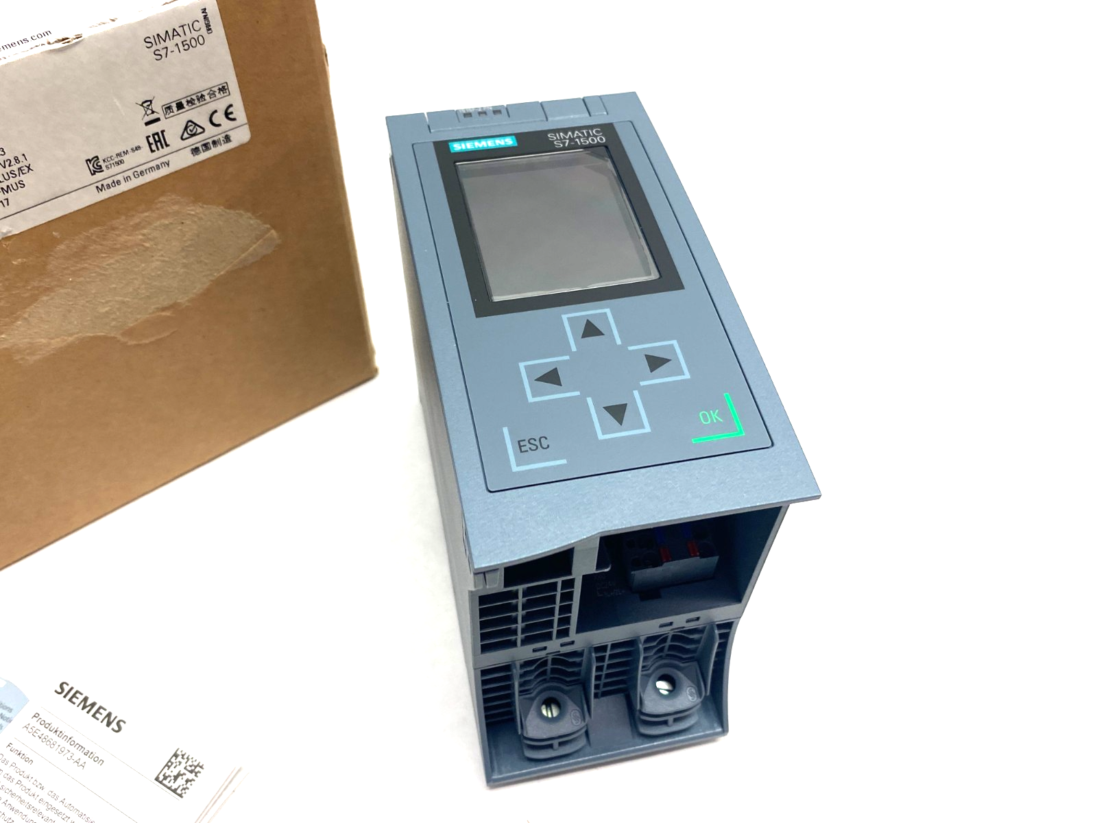 Siemens 6ES7 515-2FM01-0AB0 SIMATIC S7-1500F CPU Unit 1515F-2 PN, 750kB 3Mb - Maverick Industrial Sales