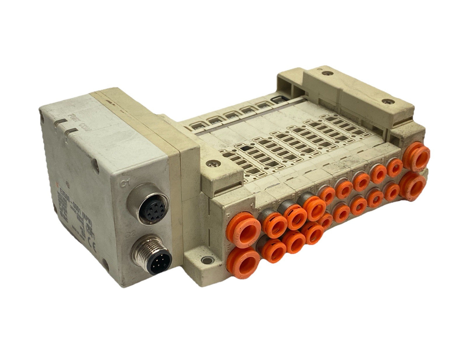 SMC 10-SS5V1-W1050D-08B-N3 Pneumatic Manifold Assembly 8-Station - Maverick Industrial Sales