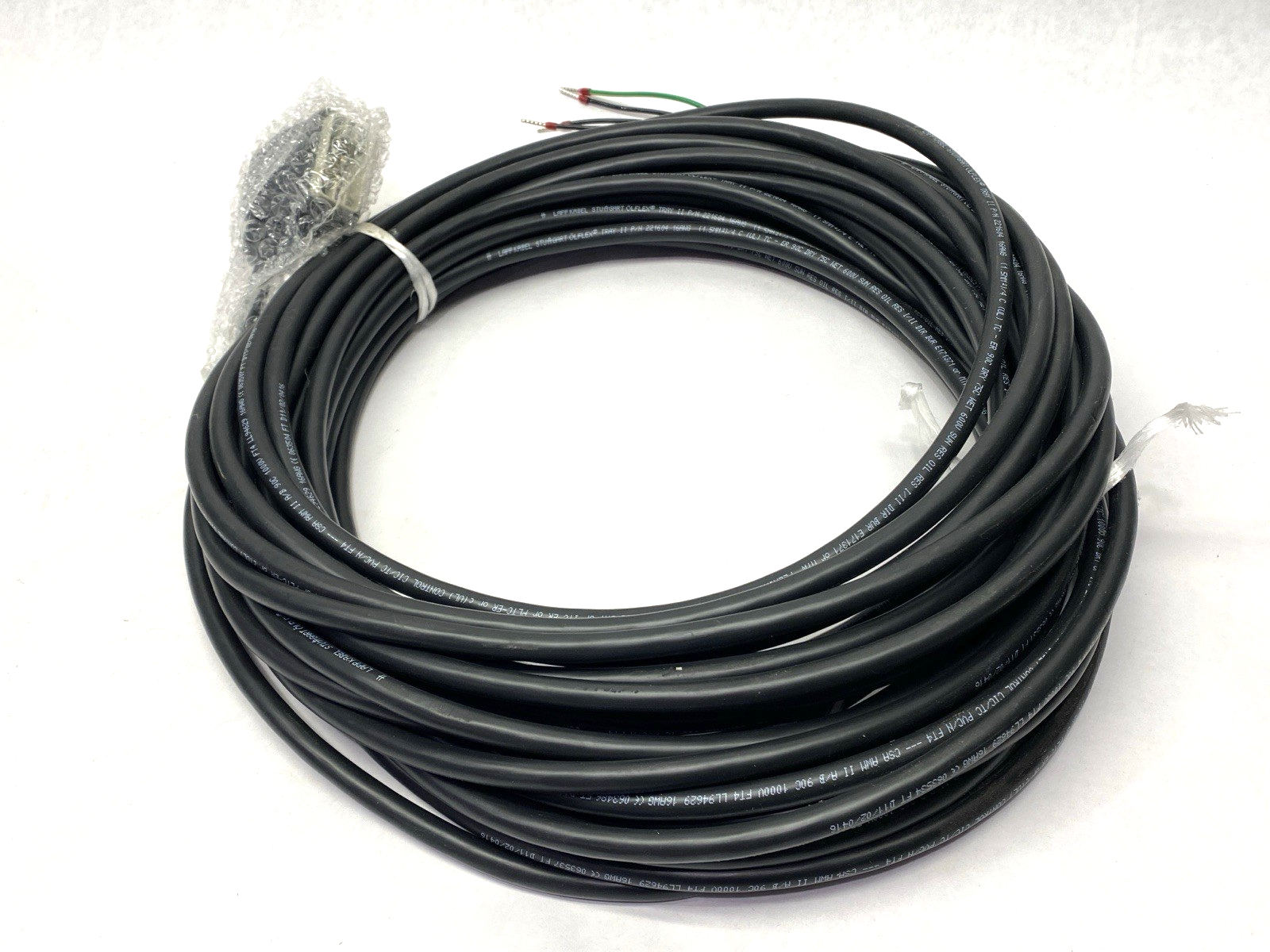 Electro-Magnetic Integrated EME2NNA8BN16M20.0 Single-End Connector Cordset 16AWG - Maverick Industrial Sales