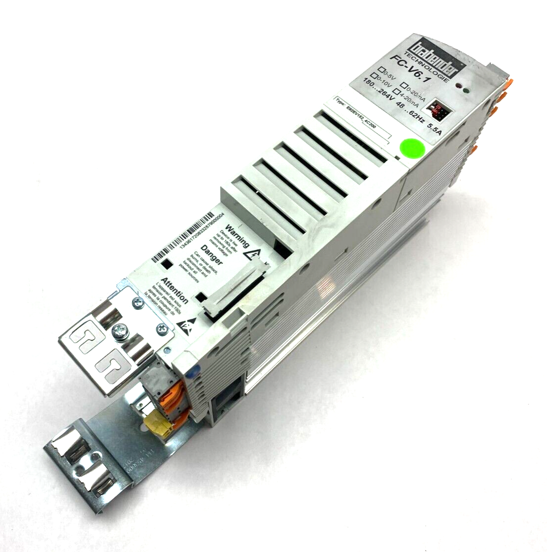 Brabender E82EV152-4C200 Frequency Inverter Drive FC-V6.1 180-264V 48-62Hz 5.5A - Maverick Industrial Sales